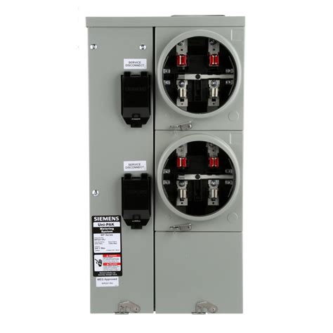 dual meter panel 100 amp